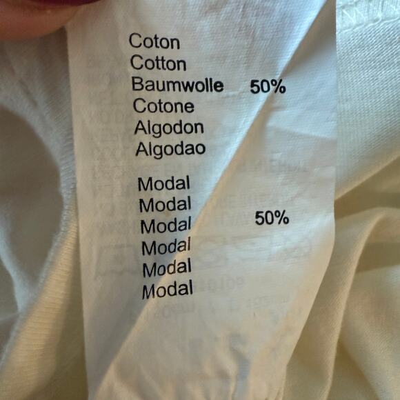 Kenzo Kids Embroidered Floral Long Sleeve Mock Neck Top Cream Size 12 Luxury - Picture 6 of 6